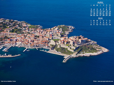 Calvi et sa citadelle (Corse)