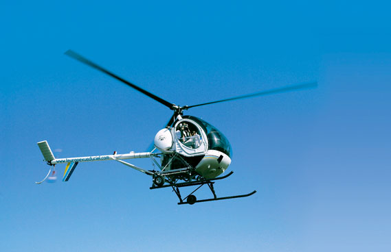 Surveillance a&eacute;rienne par h&eacute;licopt&egrave;re &eacute;conomique