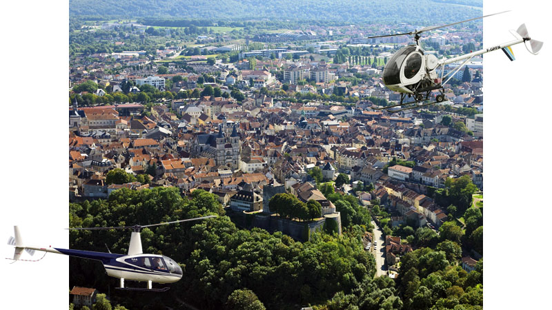 Location d'hélicoptère - Louer un hélicoptère à Chaumont