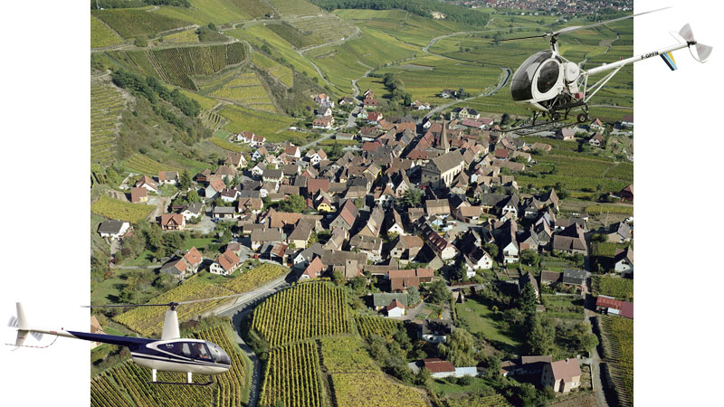 Location d'hélicoptère - Louer un hélicoptère à Colmar