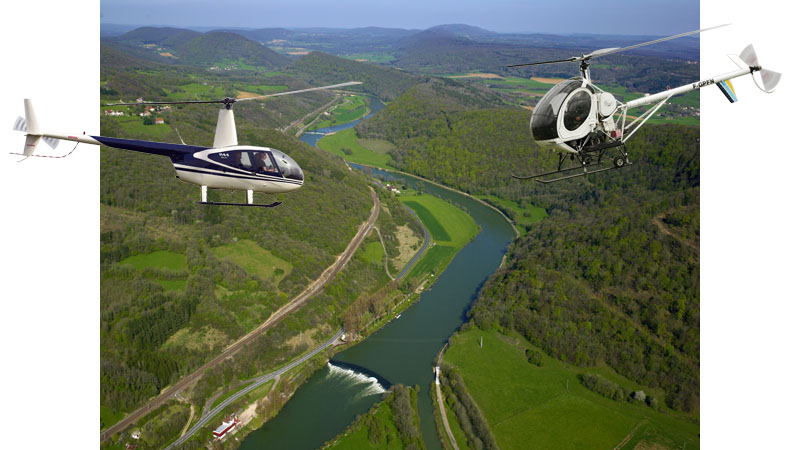 Location d'h&eacute;licopt&egrave;re - Louer un h&eacute;licopt&egrave;re dans le Doubs
