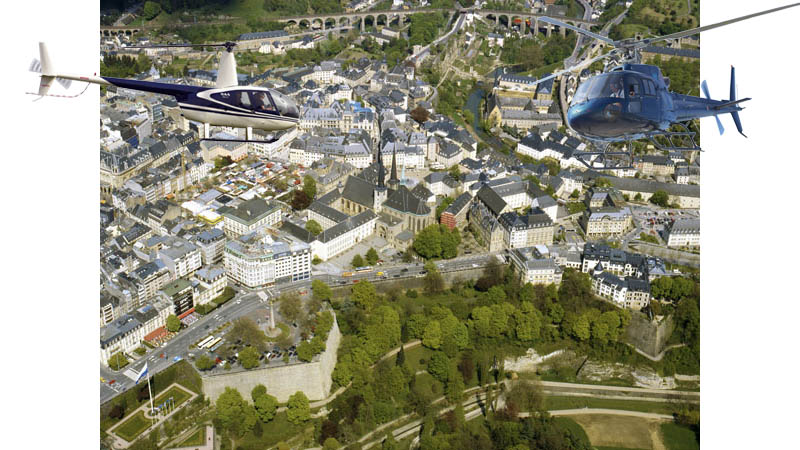 Location d'hélicoptère - Louer un hélicoptère à Luxembourg