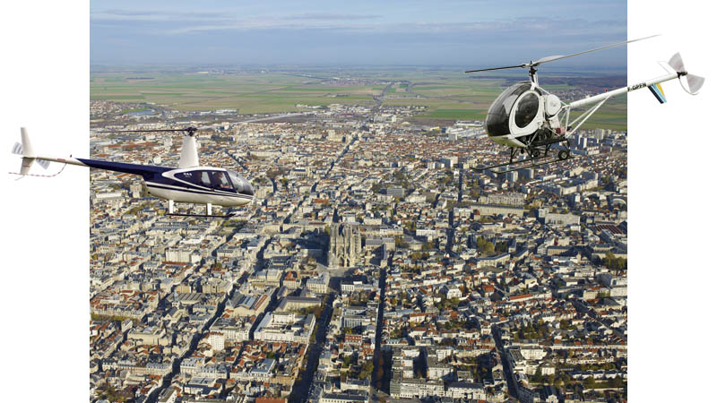 Location d'hélicoptère - Louer un hélicoptère à Reims