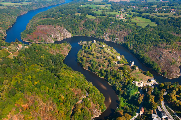 Photo aerienne : Les Chemins de Saint-Jacques de Compostelle Vus du Ciel