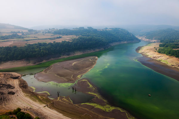 Photo aerienne : Les Chemins de Saint-Jacques de Compostelle Vus du Ciel