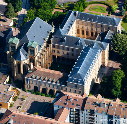 Photo aérienne de Metz - L'hôtel de région