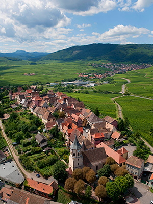 Photo aerienne : L'Alsace vue du ciel Photo aerienne : L'Alsace vue du ciel