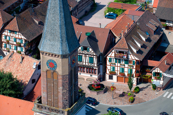 Photo aerienne : L'Alsace vue du ciel Photo aerienne : L'Alsace vue du ciel