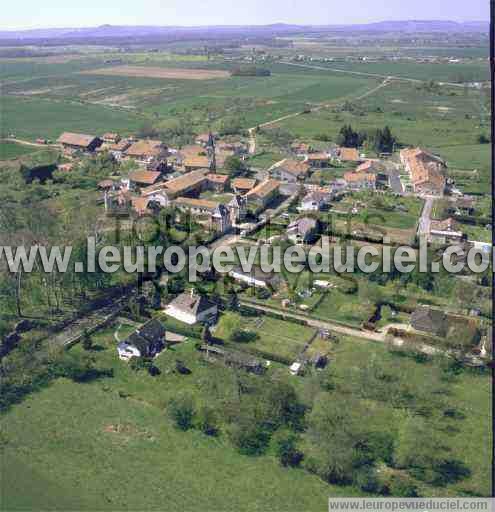 Photo aérienne de Manoncourt-sur-Seille