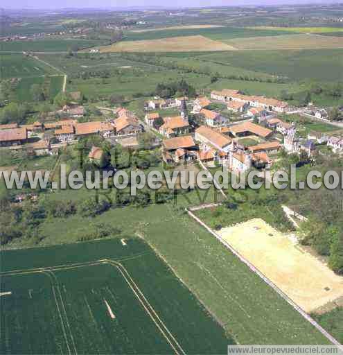 Photo aérienne de Manoncourt-sur-Seille