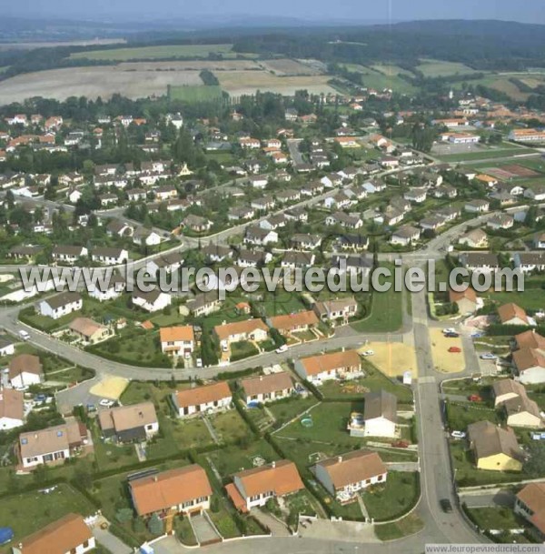 Photo aérienne de Courcelles-Chaussy
