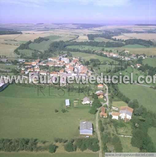 Photo aérienne de Guinglange