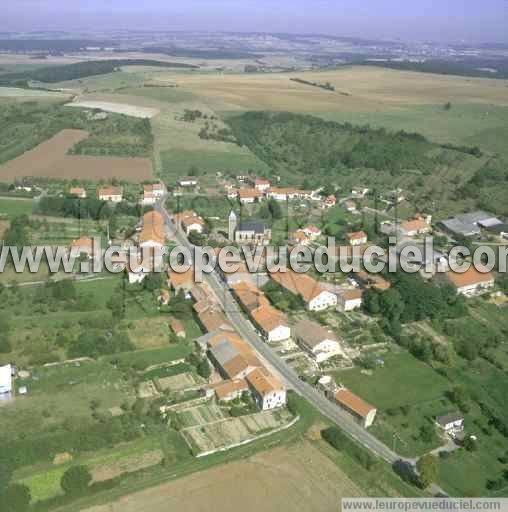 Photo aérienne de Thicourt