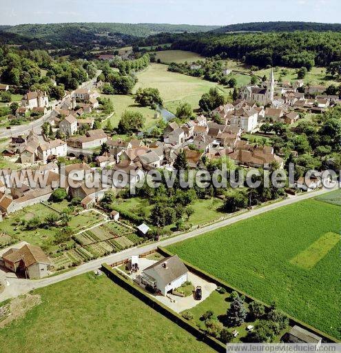 Photo aérienne de Aisey-sur-Seine