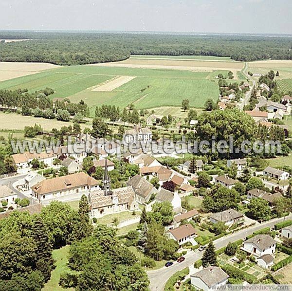Photo aérienne de Ruffey-lès-Beaune