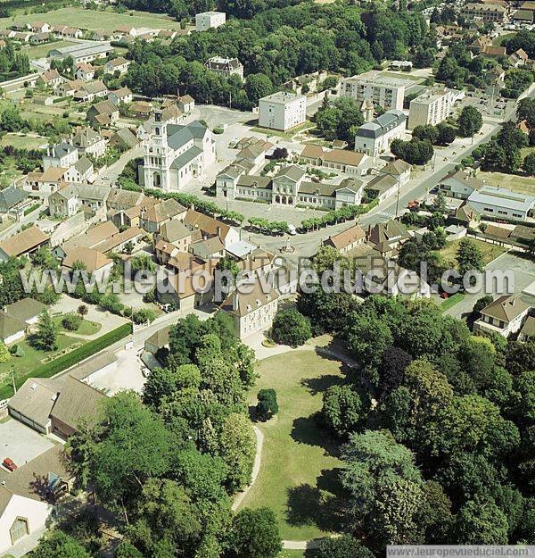 Photo aérienne de Brazey-en-Plaine