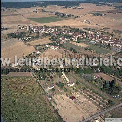 Photo aérienne de Aillant-sur-Tholon