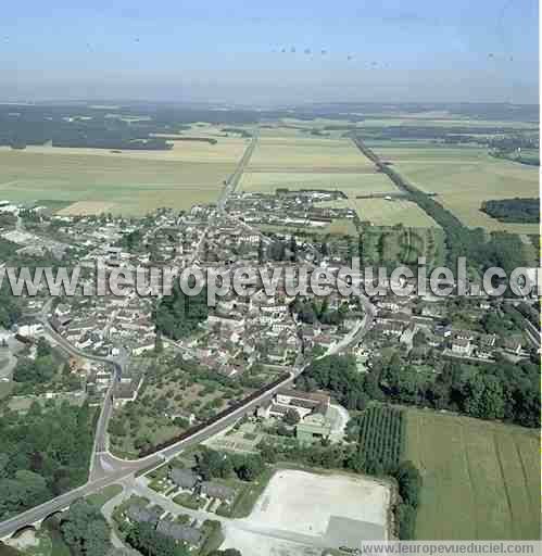 Photo aérienne de Lzinnes