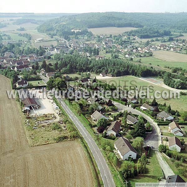 Photo aérienne de Marey-sur-Tille