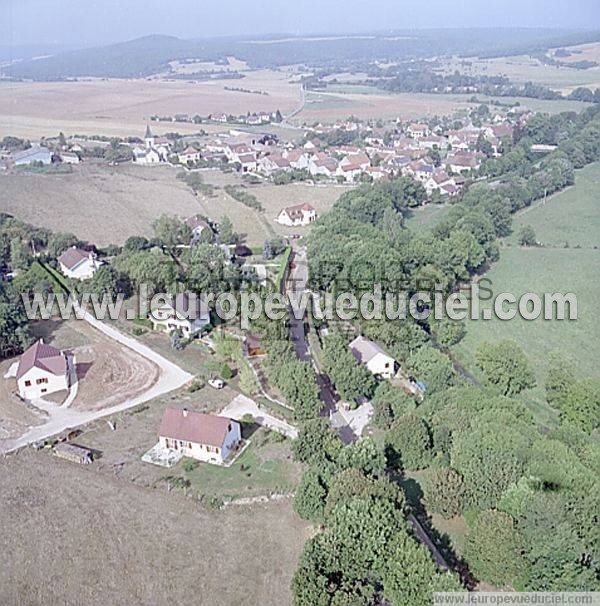 Photo aérienne de Villecomte