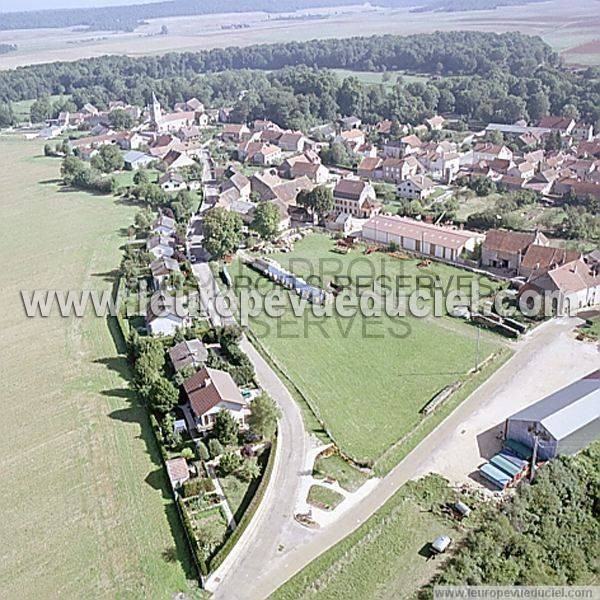 Photo aérienne de Veuxhaulles-sur-Aube