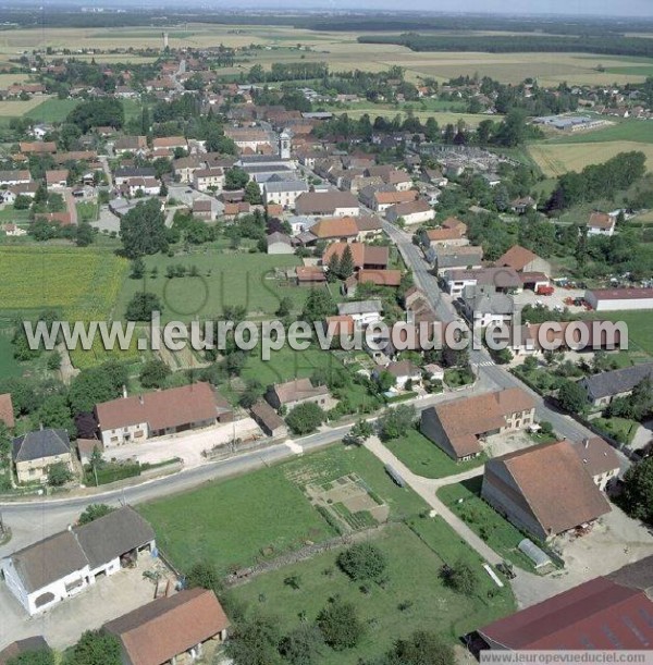 Photo aérienne de Saint-Aubin