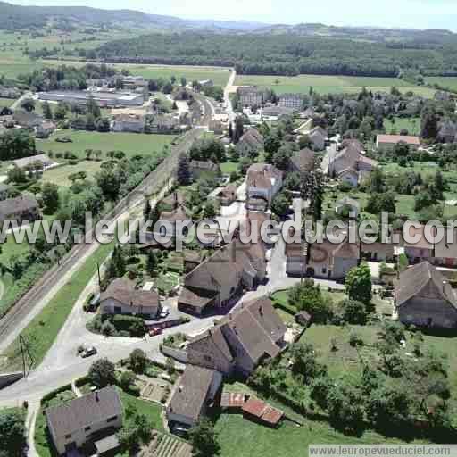 Photo aérienne de Domblans