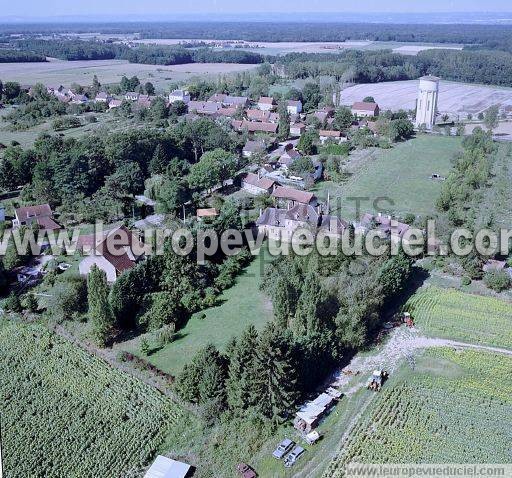 Photo aérienne de Auvillars-sur-Sane