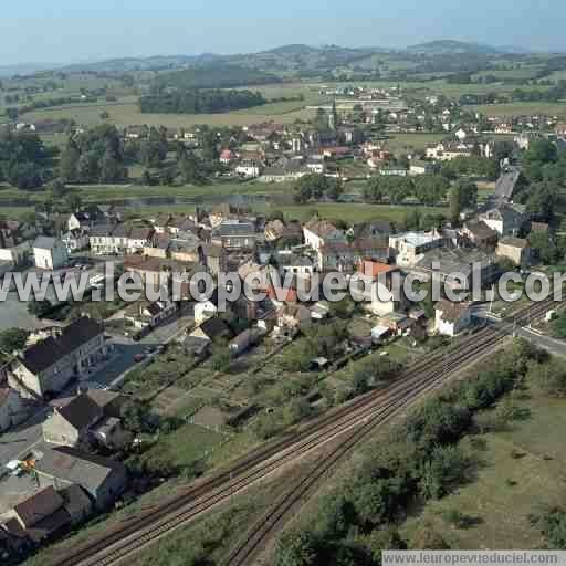 Photo aérienne de tang-sur-Arroux