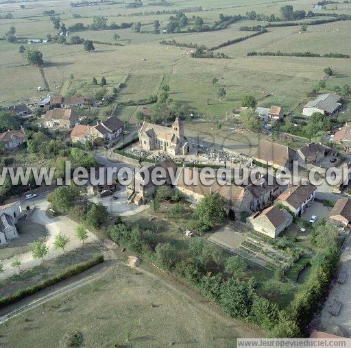 Photo aérienne de La Chapelle-de-Bragny