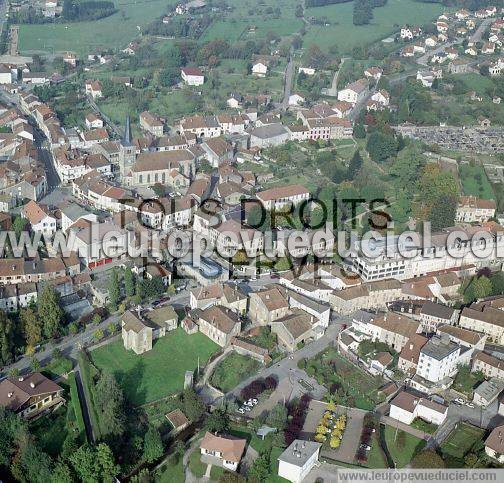 Photo aérienne de Bains-les-Bains