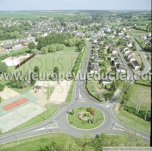 Photo aérienne de Saint-Paterne-Racan