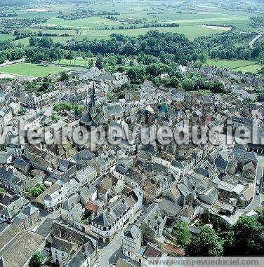 Photo aérienne de Fresnay-sur-Sarthe