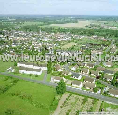 Photo aérienne de Noyen-sur-Sarthe