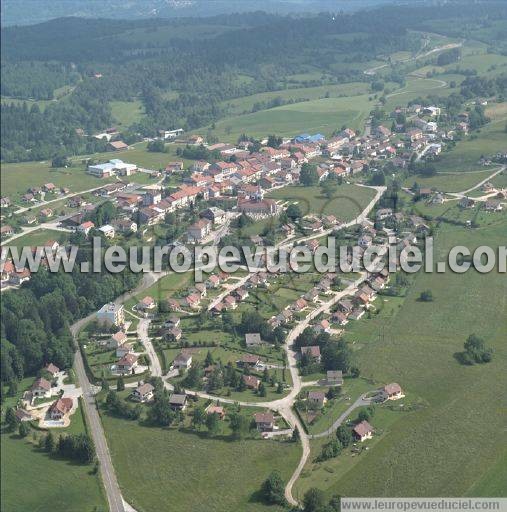 Photo aérienne de Longchaumois