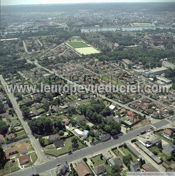 Photo aérienne de Saint-Aubin-ls-Elbeuf