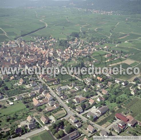 Photo aérienne de Eguisheim