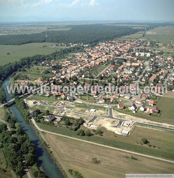 Photo aérienne de Kunheim