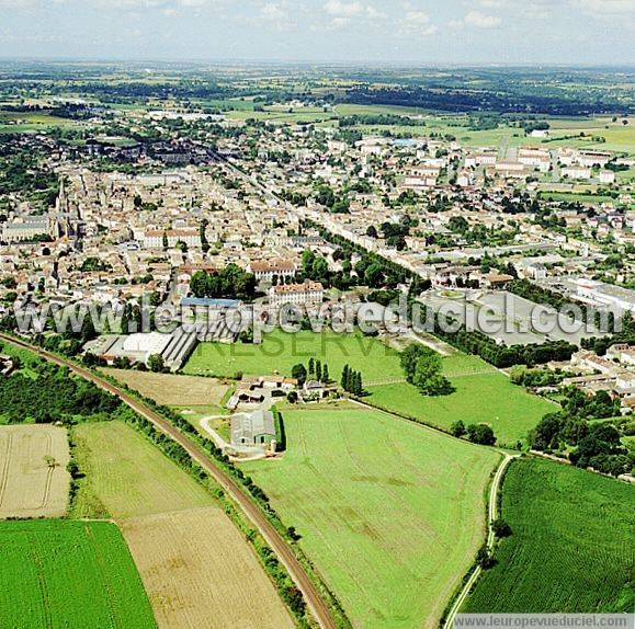 Photo aérienne de Saint-Maixent