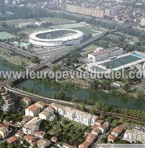 Photo aérienne de Toulouse