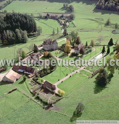 Photo aérienne de Lucenay-l'vque