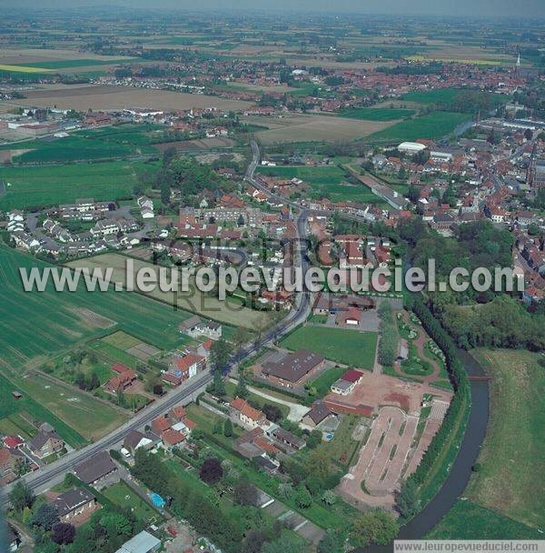 Photo aérienne de La Gorgue