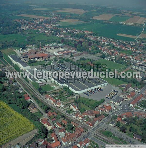Photo aérienne de Wizernes