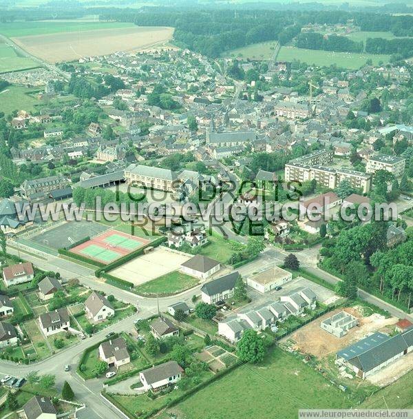 Photo aérienne de Doudeville