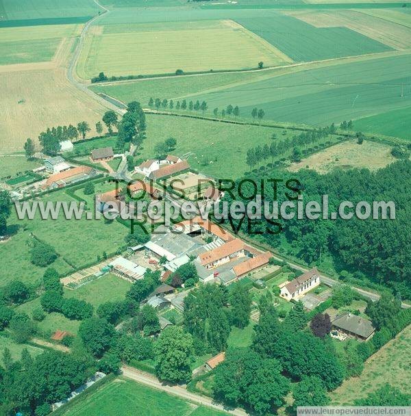 Photo aérienne de Croix-en-Ternois