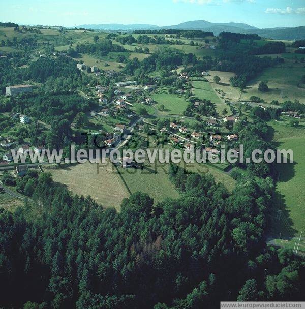 Photo aérienne de Olliergues
