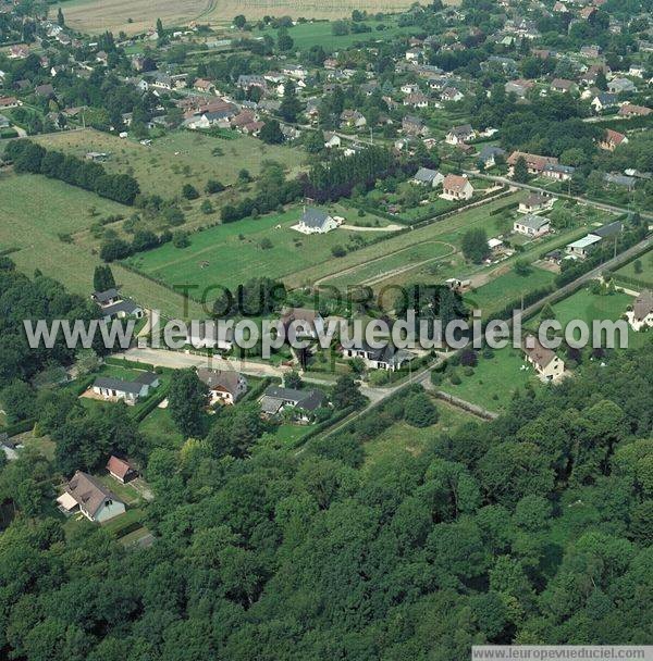 Photo aérienne de La Saussaye