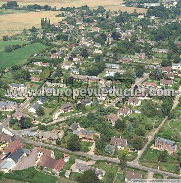 Photo aérienne de La Saussaye