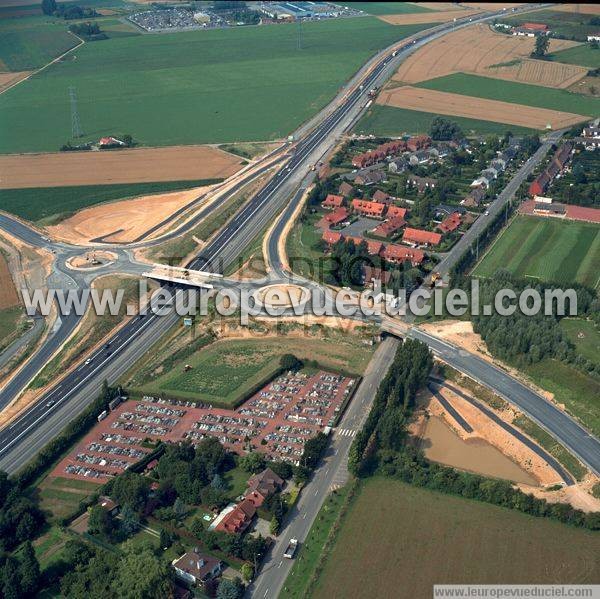 Photo aérienne de Hallennes-lez-Haubourdin