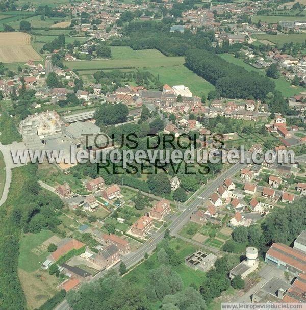 Photo aérienne de Solesmes
